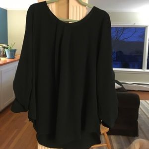 Beautiful dark green blouse